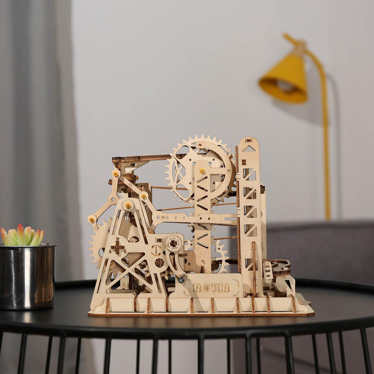 Fortress Marble Cascader - 3D Wooden Puzzle - 3D Wooden Puzzle by Extoril