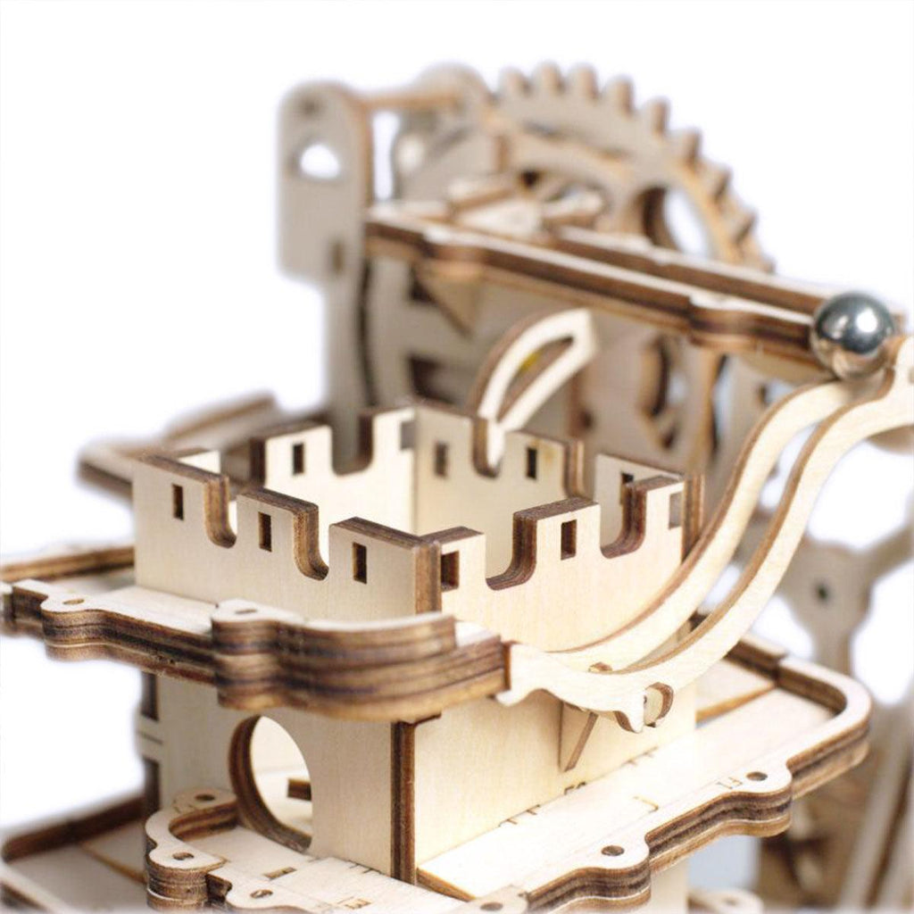 Fortress Marble Cascader - 3D Wooden Puzzle - 3D Wooden Puzzle by Extoril