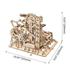 Fortress Marble Cascader - 3D Wooden Puzzle - 3D Wooden Puzzle by Extoril
