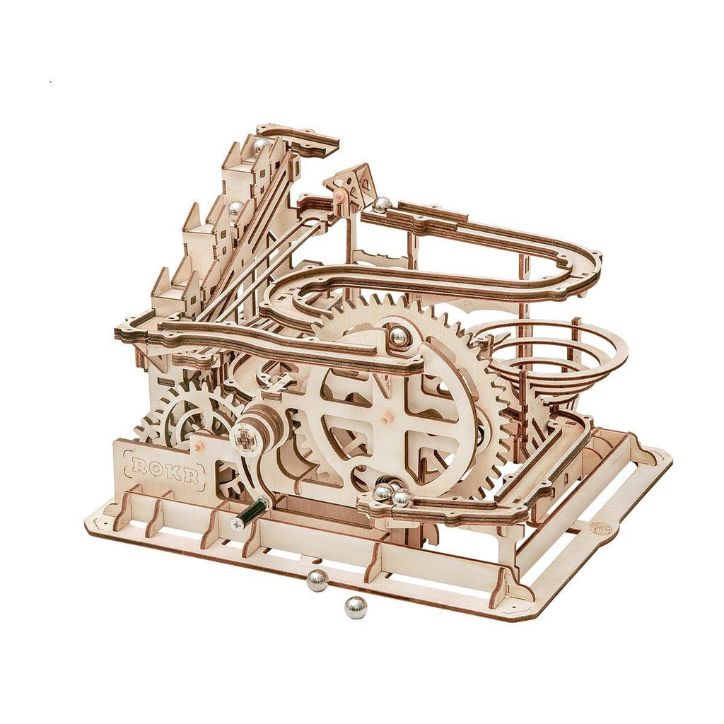 Funnel Parkour - 3D Wooden Puzzle Marbel Run - 3D Wooden Puzzle by Extoril