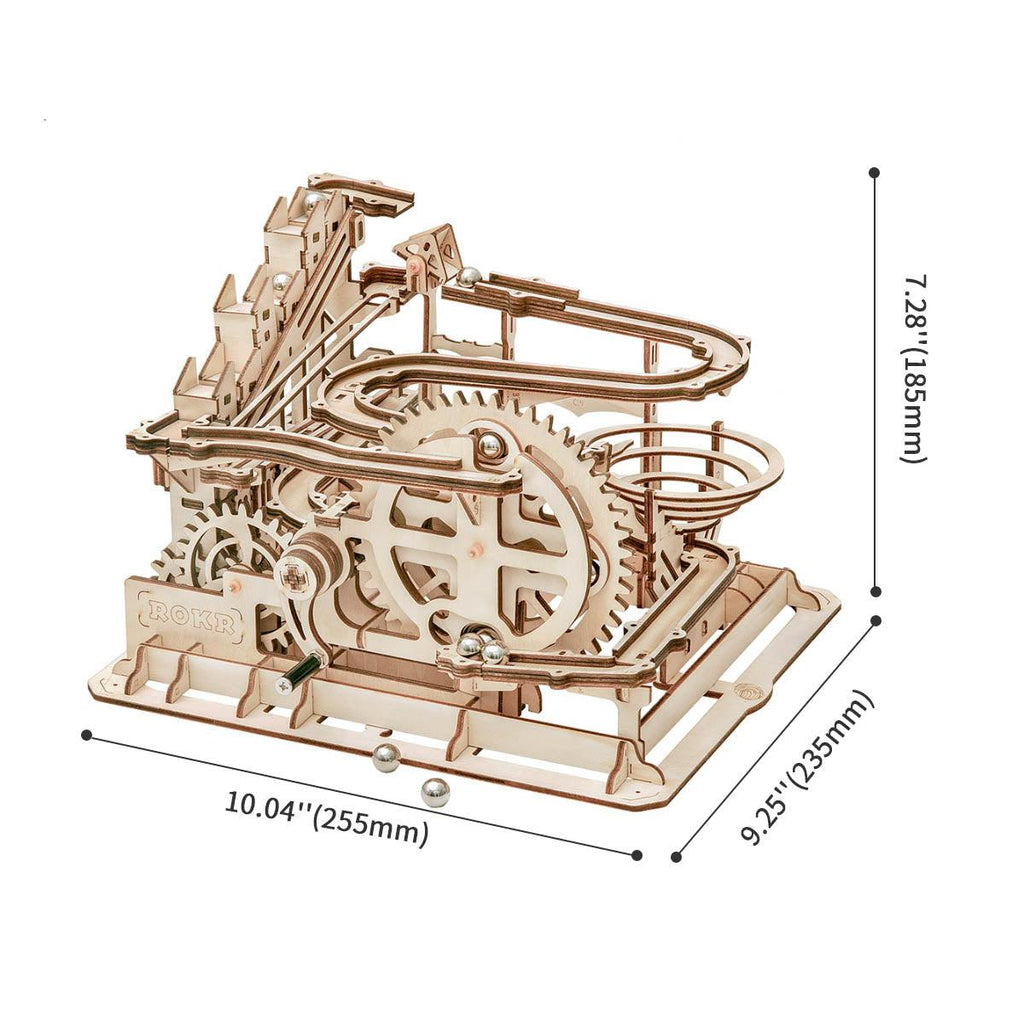 Funnel Parkour - 3D Wooden Puzzle Marbel Run - 3D Wooden Puzzle by Extoril