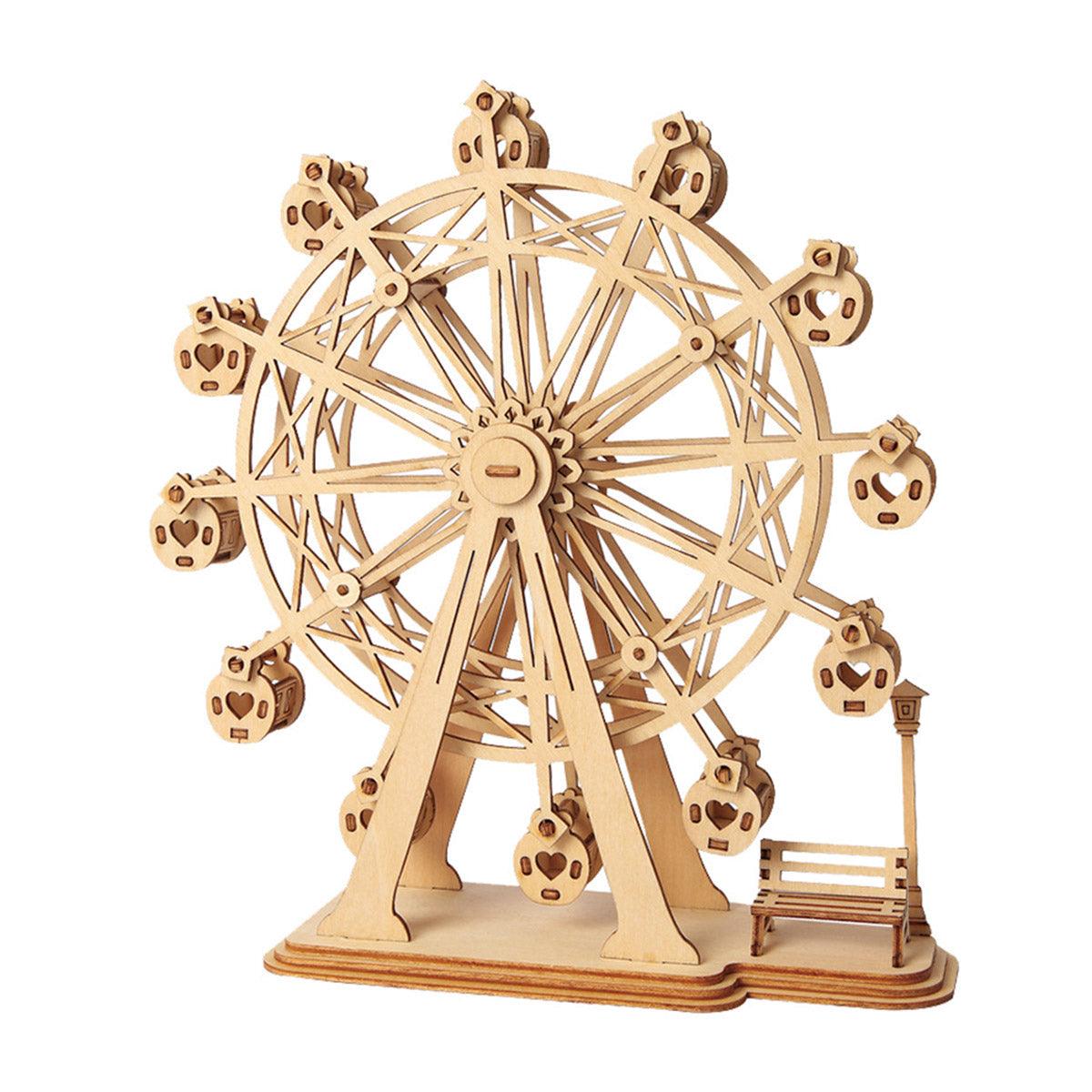 Grand Ferris Wheel 3D Wooden Puzzle - 3D Wooden Puzzle by Extoril