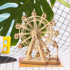 Grand Ferris Wheel 3D Wooden Puzzle - 3D Wooden Puzzle by Extoril