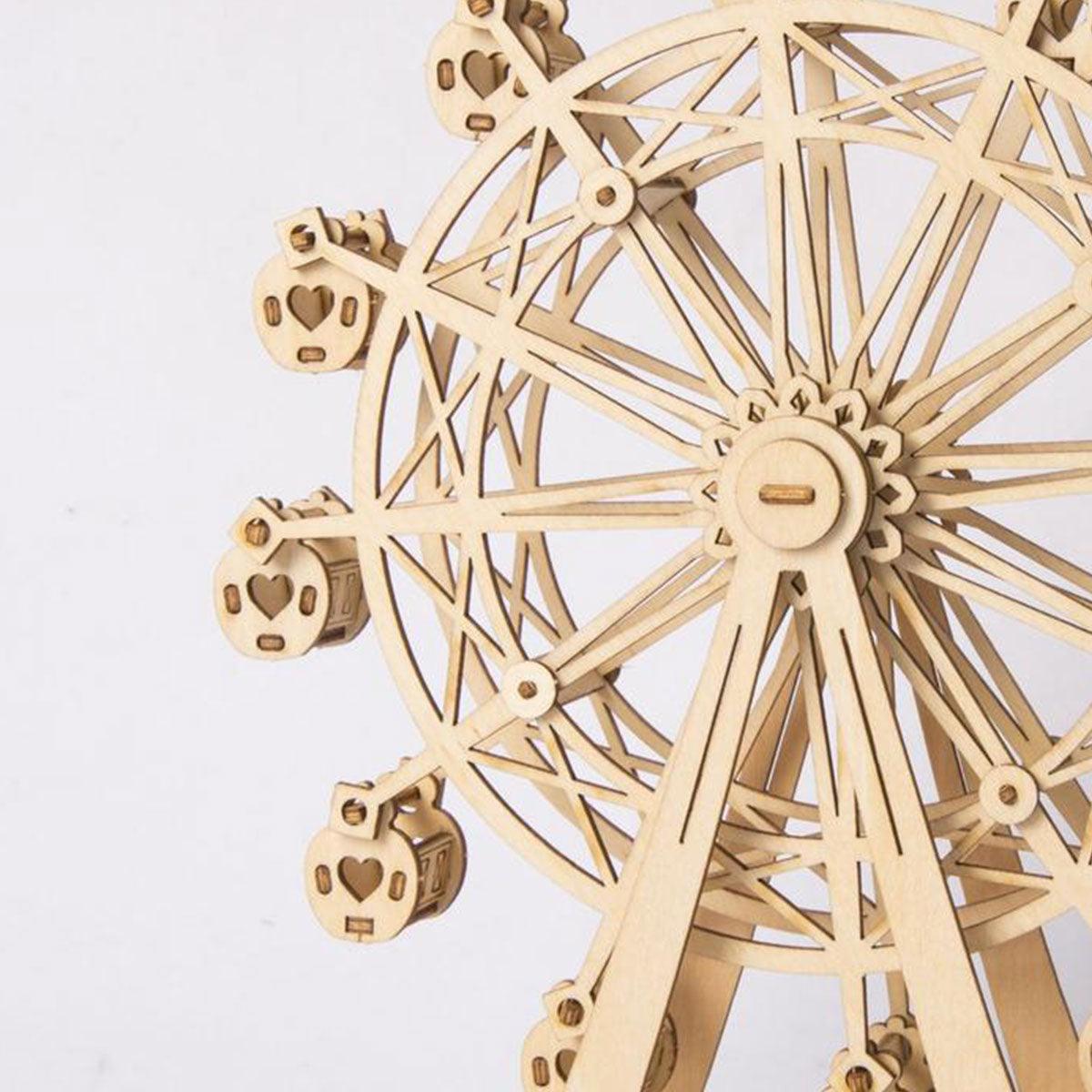 Grand Ferris Wheel 3D Wooden Puzzle - 3D Wooden Puzzle by Extoril