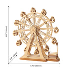 Grand Ferris Wheel 3D Wooden Puzzle - 3D Wooden Puzzle by Extoril