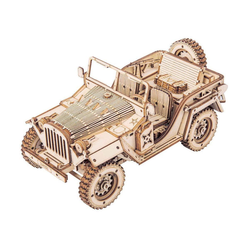 Heritage Roadster - Premium Wooden Car Model Kit - 3D Wooden Puzzle by Extoril