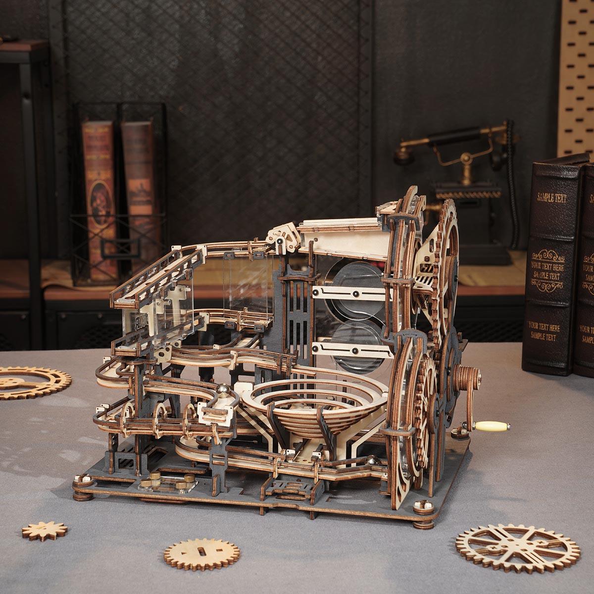 Marble Night City - 3D Wooden Puzzle by Extoril