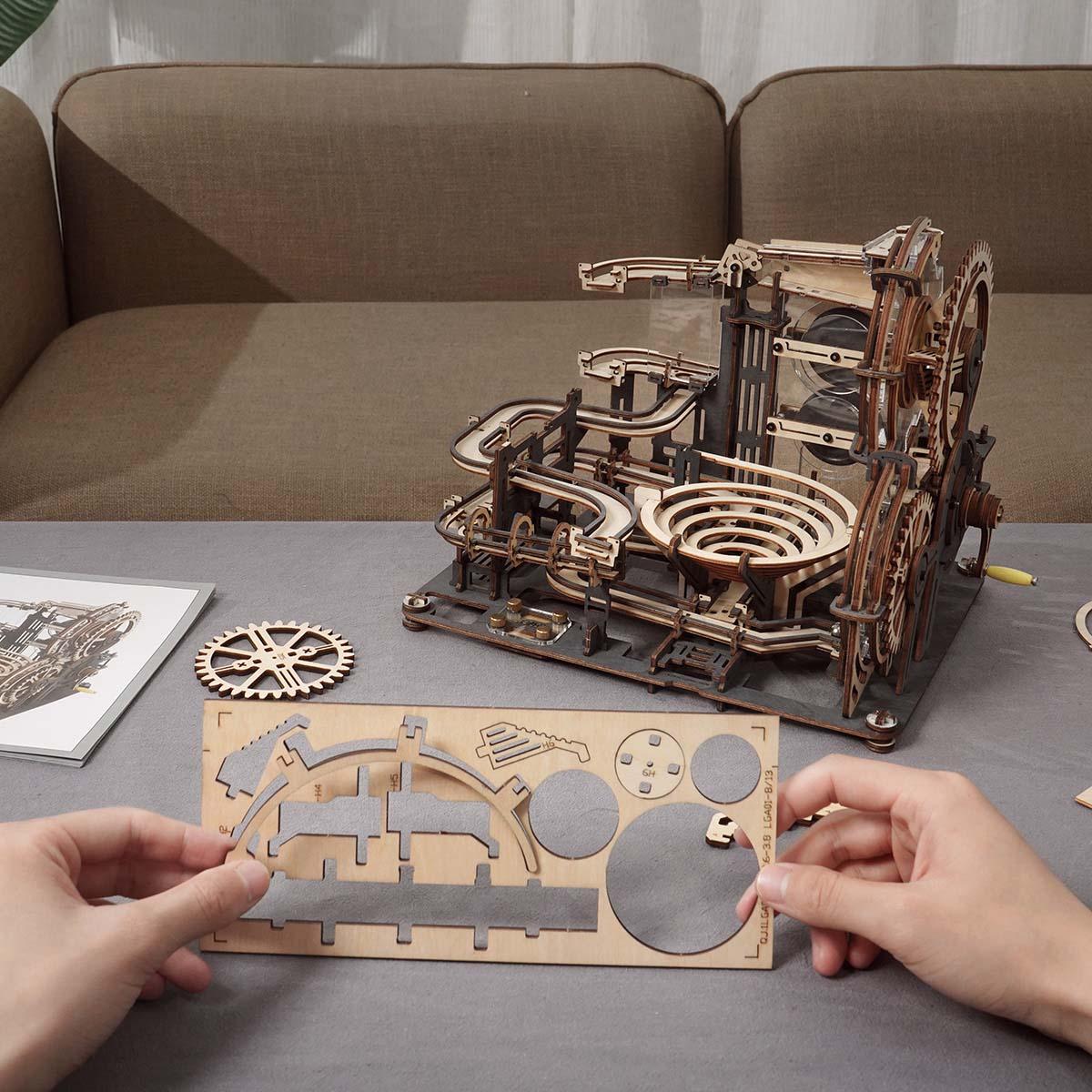 Marble Night City - 3D Wooden Puzzle by Extoril