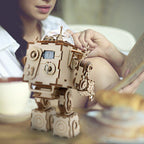 Orpheus Illuminator - Steampunk Music Box with Light - 3D Wooden Puzzle by Extoril