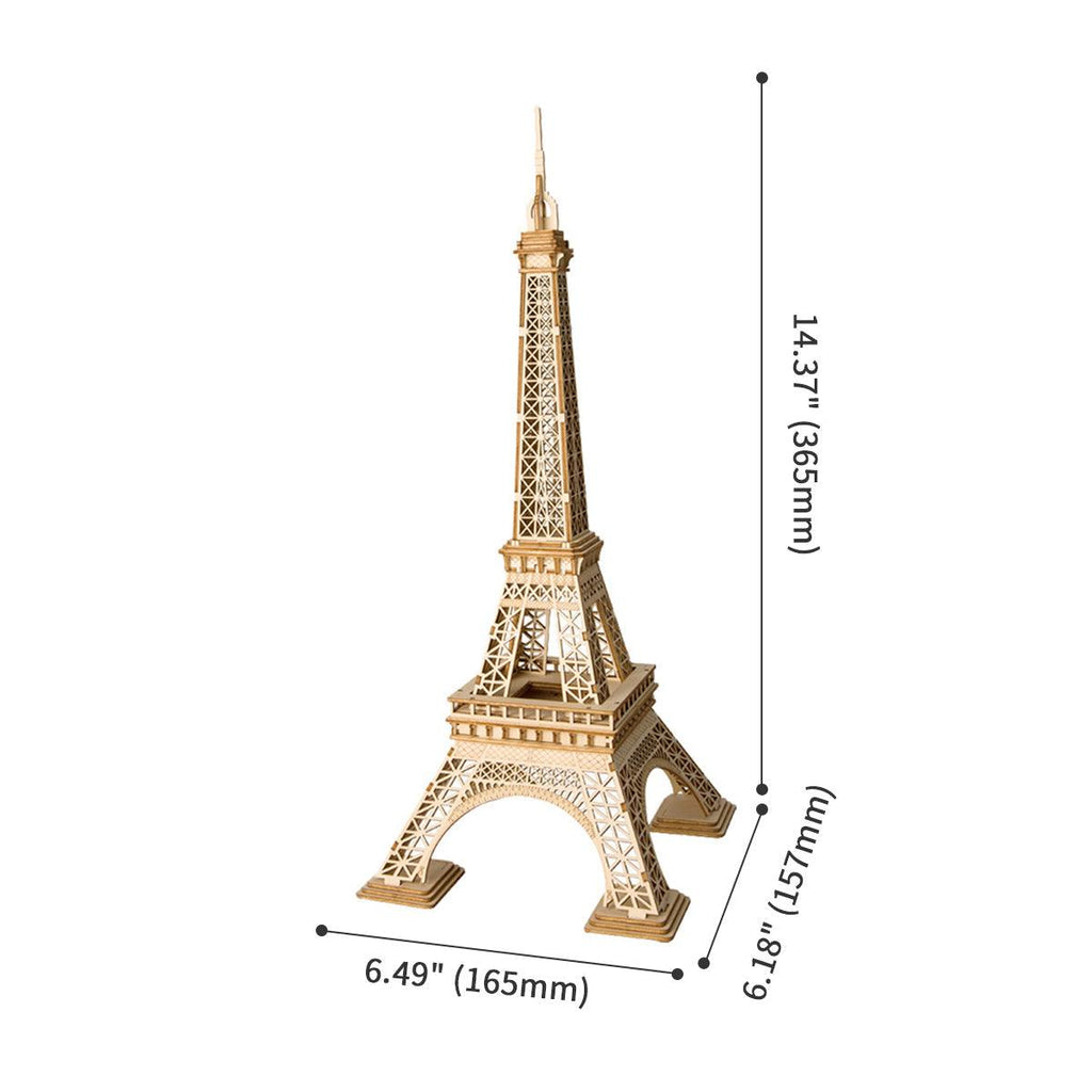 Parisian Wonder 3D Wooden Architecture Puzzle - 3D Wooden Puzzle by Extoril