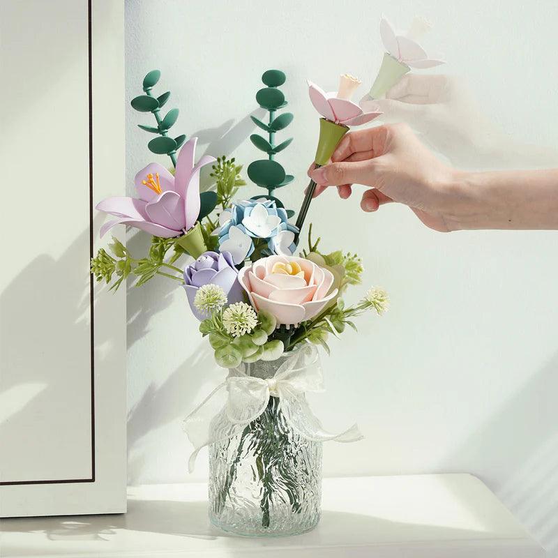 Romantic Floral Bouquet DIY 3D Puzzle - DIY Flower by Extoril