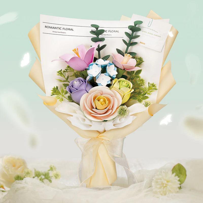 Romantic Floral Bouquet DIY 3D Puzzle - DIY Flower by Extoril