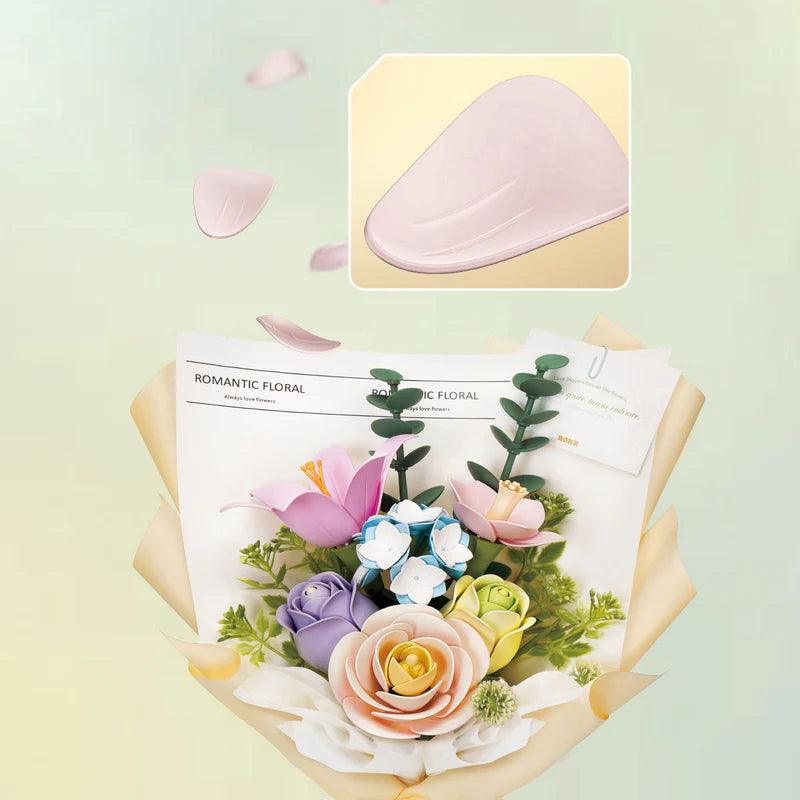 Romantic Floral Bouquet DIY 3D Puzzle - DIY Flower by Extoril