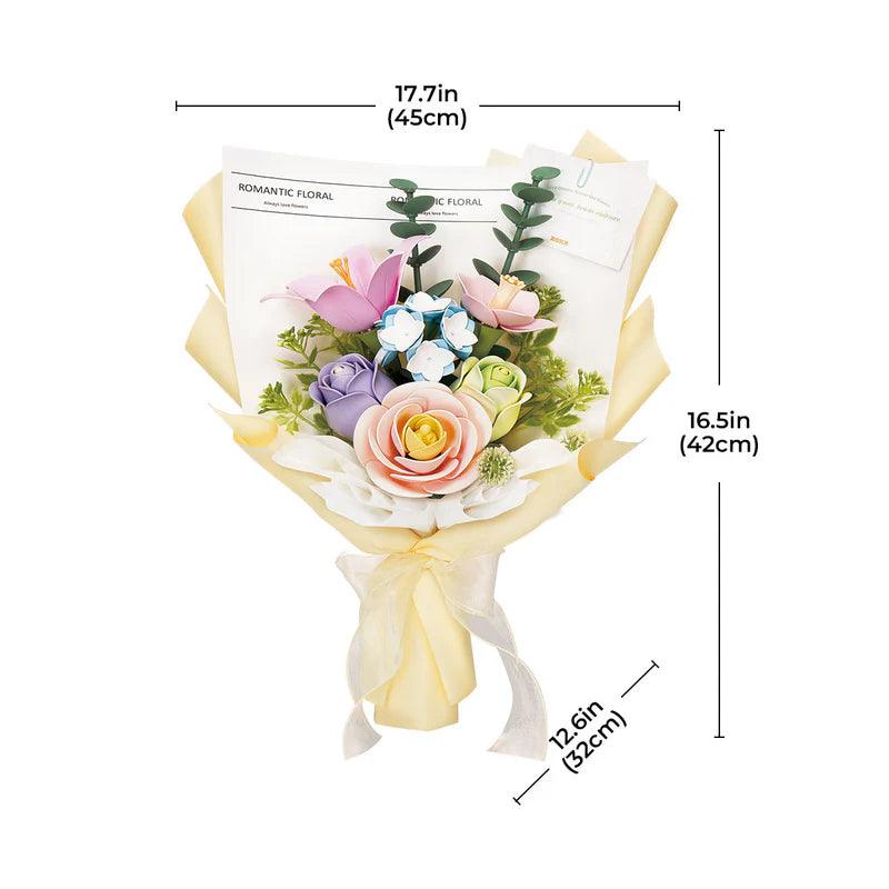 Romantic Floral Bouquet DIY 3D Puzzle - DIY Flower by Extoril