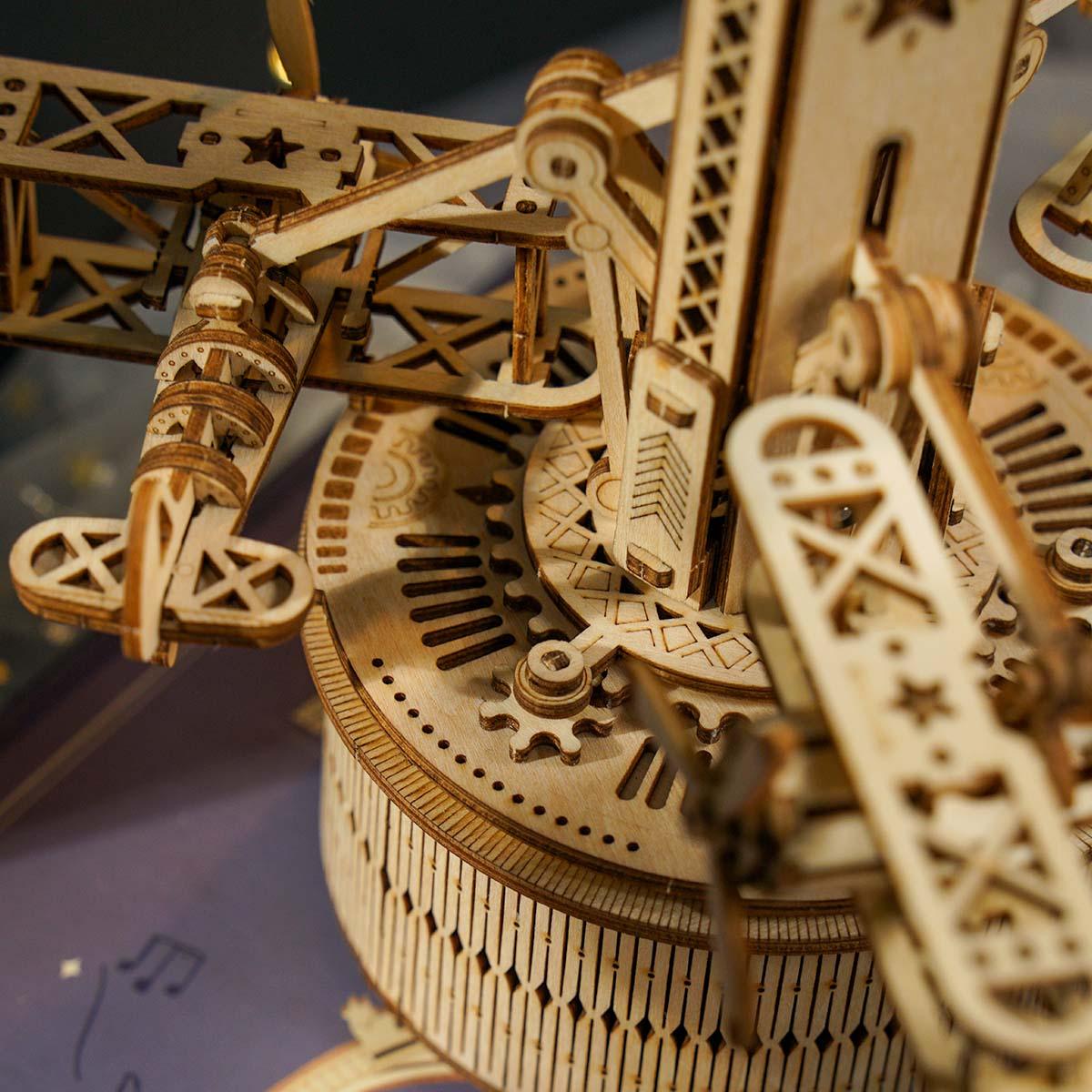 Sky Command Musical Tower - 3D Wooden Puzzle by Extoril