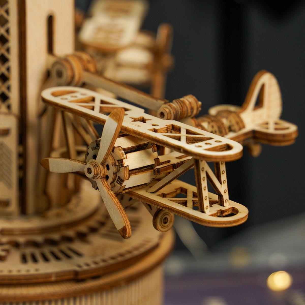 Sky Command Musical Tower - 3D Wooden Puzzle by Extoril