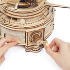Celestial Explorer Mechanical Orrery - 3D Wooden Puzzle by Extoril