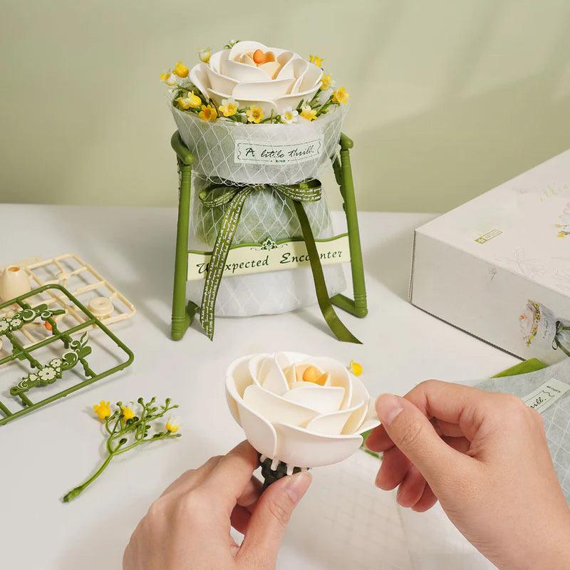 A Little Thrill Miniature Blooms - DIY Flower by Extoril