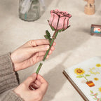 Eternal Bloom 3D Wooden Puzzle Bouquet - DIY Flower by Extoril