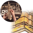 Illuminated Tower Bridge 3D Wooden Puzzle - 3D Wooden Puzzle by Extoril