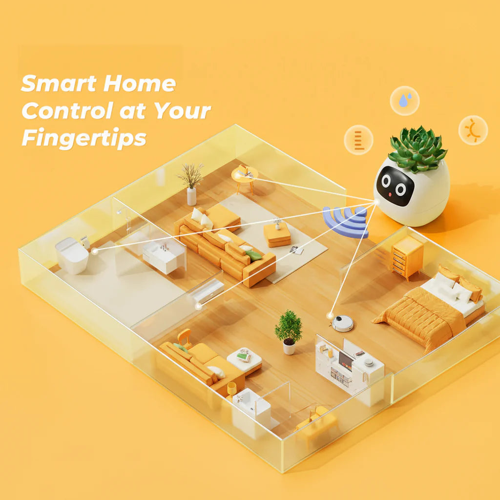 AI Smart Plant Pot Self-Watering Planter - Gadget by Extoril
