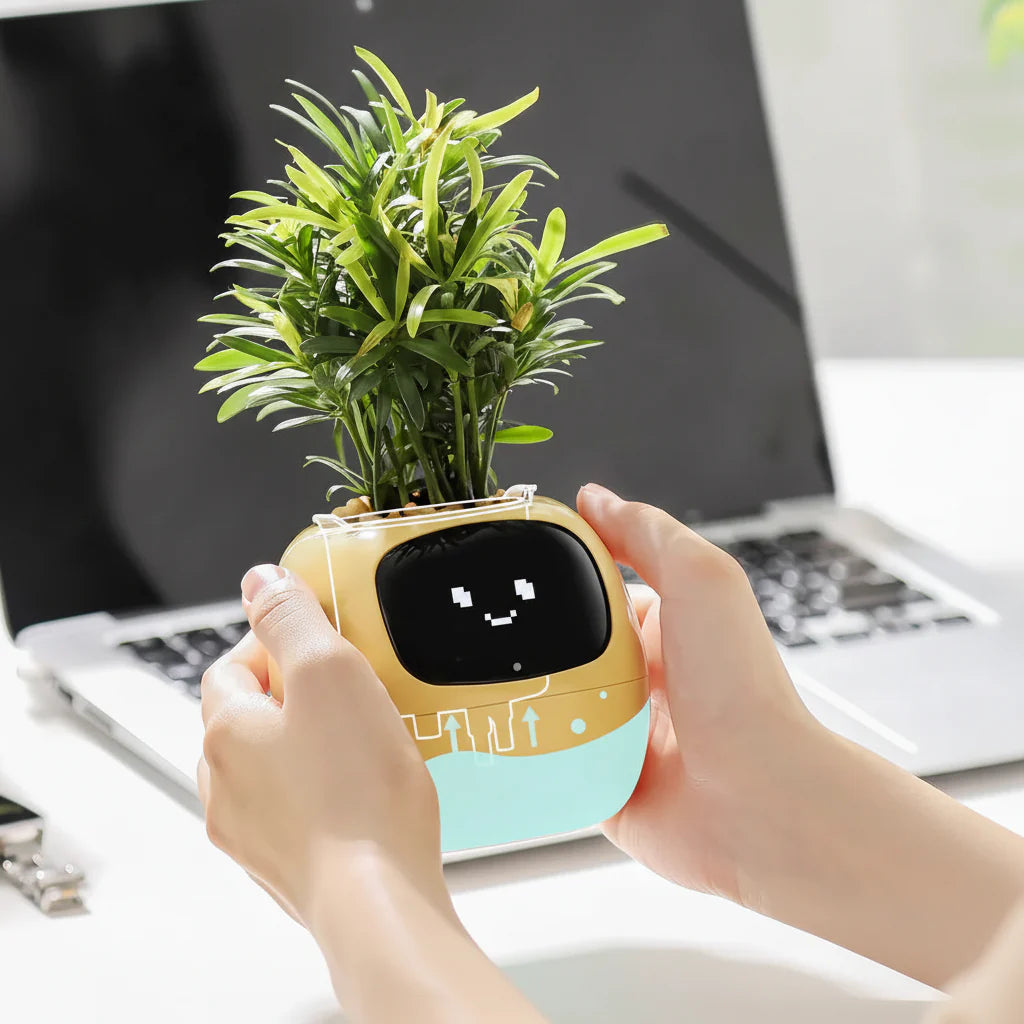 AI Smart Plant Pot Self-Watering Planter - Gadget by Extoril