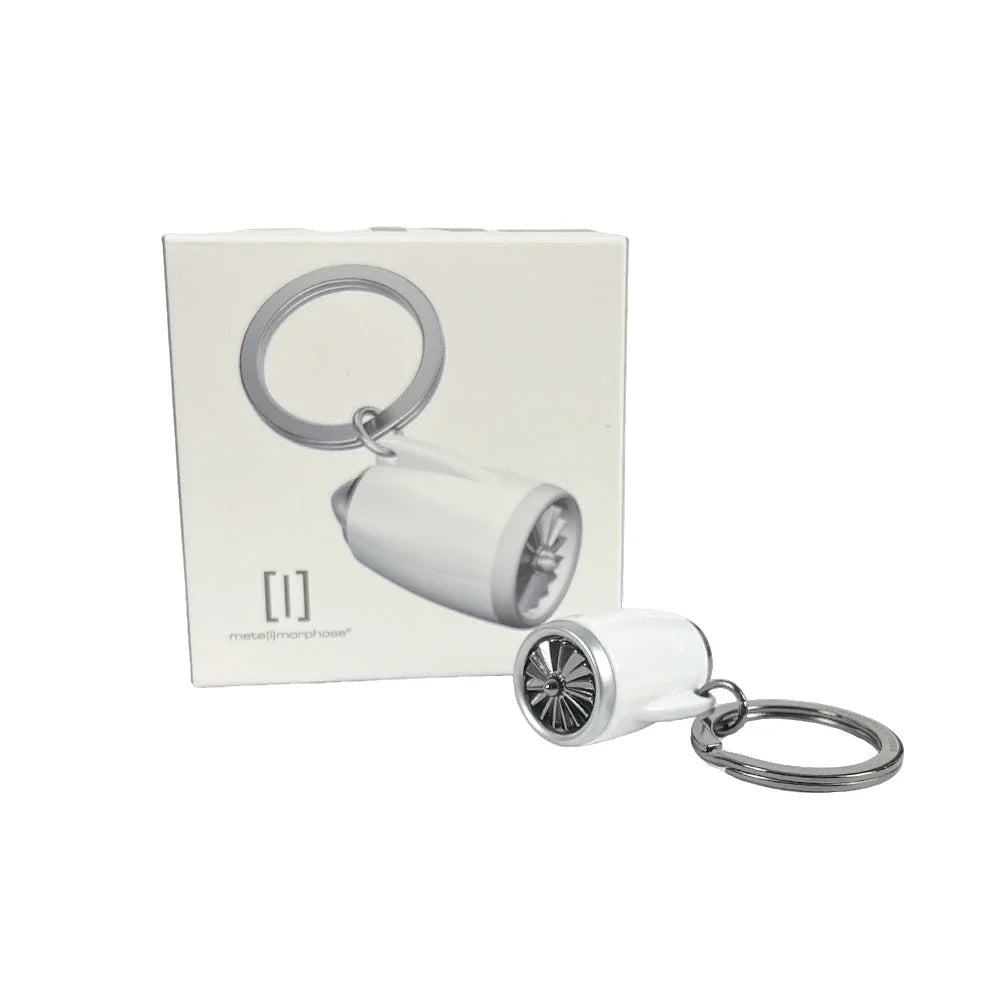 Aircraft Turbofan Jet Engine Keychain - Gadget by Extoril