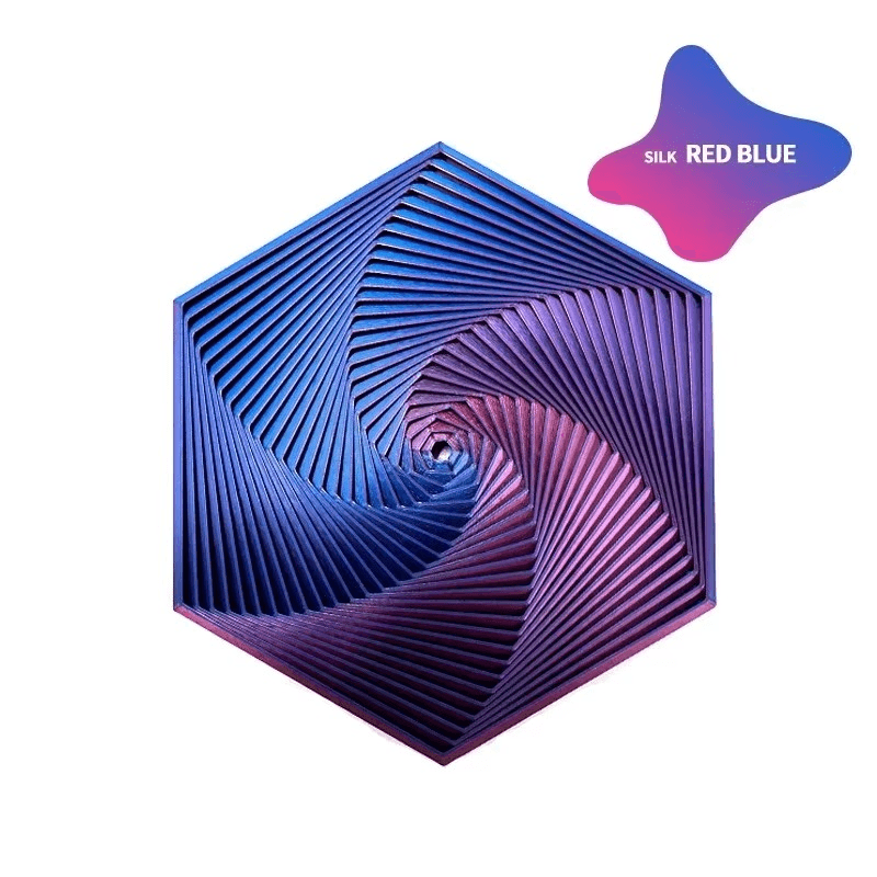 Hypnotic Fractal Fidget Hexagon - Gadget by Extoril