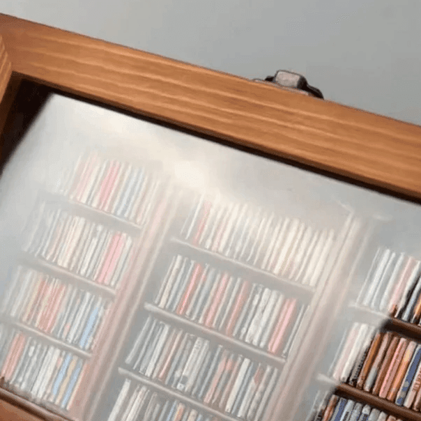 Original Anxiety Bookshelf with 260 Mini Books - DIY Booknooks by Extoril
