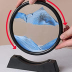 Tranquility Flow - 3D Rotating Sand Art - home decor by Extoril