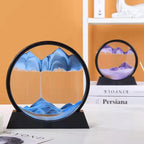 Tranquility Flow - 3D Rotating Sand Art - home decor by Extoril