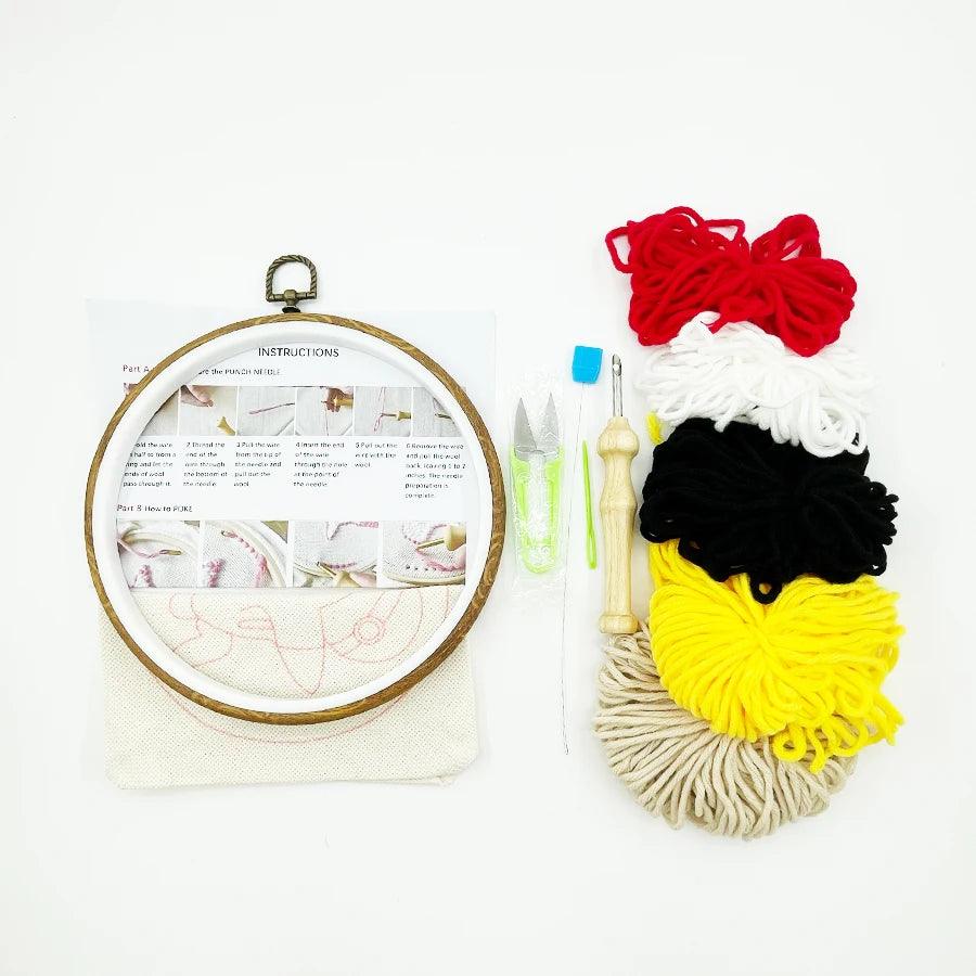Pre-Designed Punch Needle Kits - Needle by Extoril