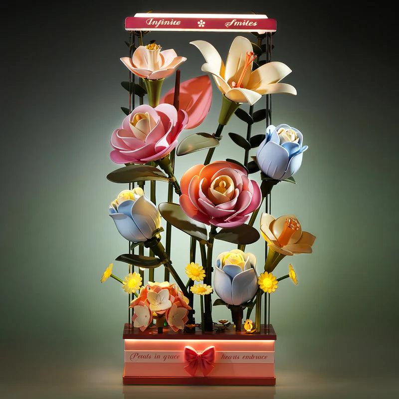 Botanical Motion Theater - A Living Blooming Bouquet Puzzle - DIY Flower by Extoril
