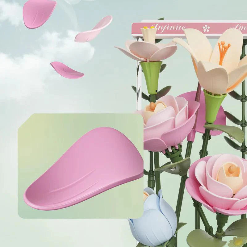 Botanical Motion Theater - A Living Blooming Bouquet Puzzle - DIY Flower by Extoril