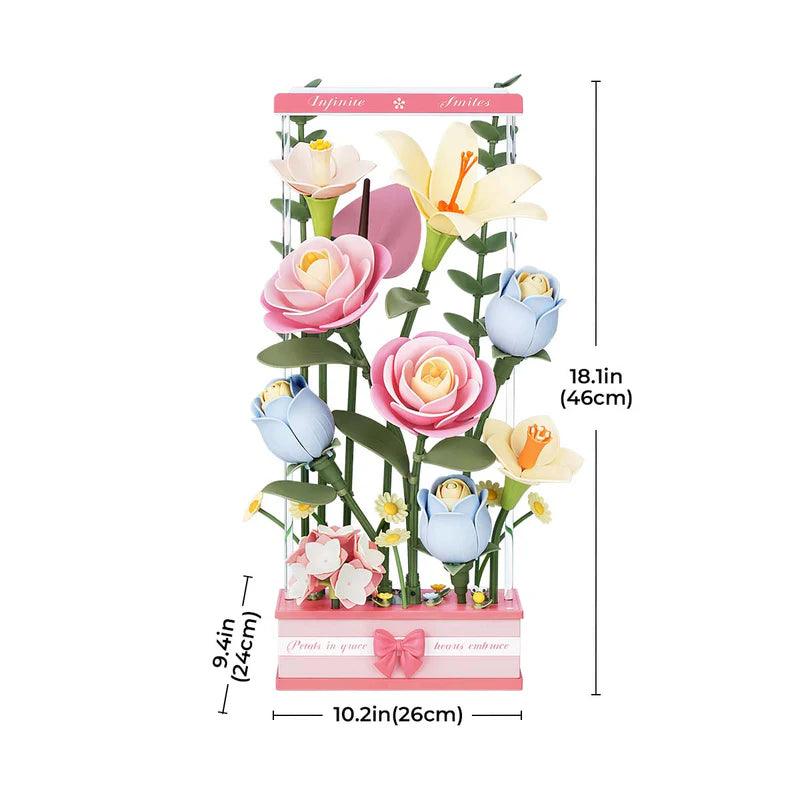 Botanical Motion Theater - A Living Blooming Bouquet Puzzle - DIY Flower by Extoril