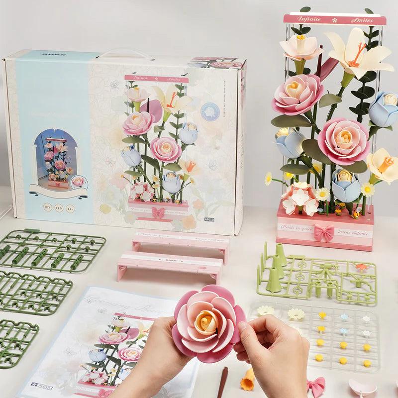 Botanical Motion Theater - A Living Blooming Bouquet Puzzle - DIY Flower by Extoril