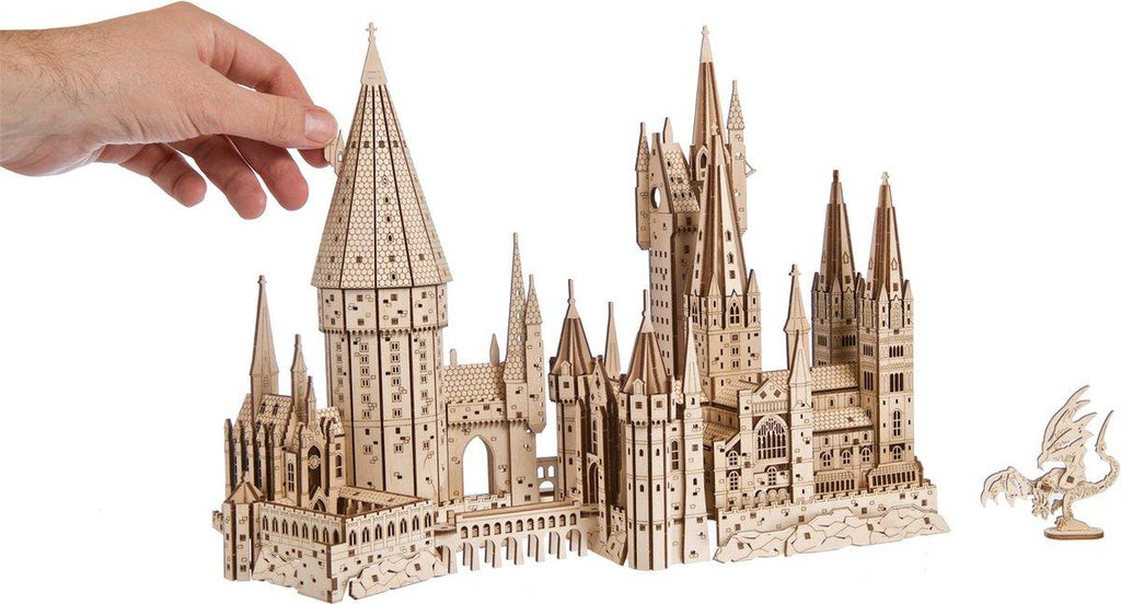 Hogwarts Magical Castle 3D Wooden Puzzle Kit - 3D Wooden Puzzle by Extoril