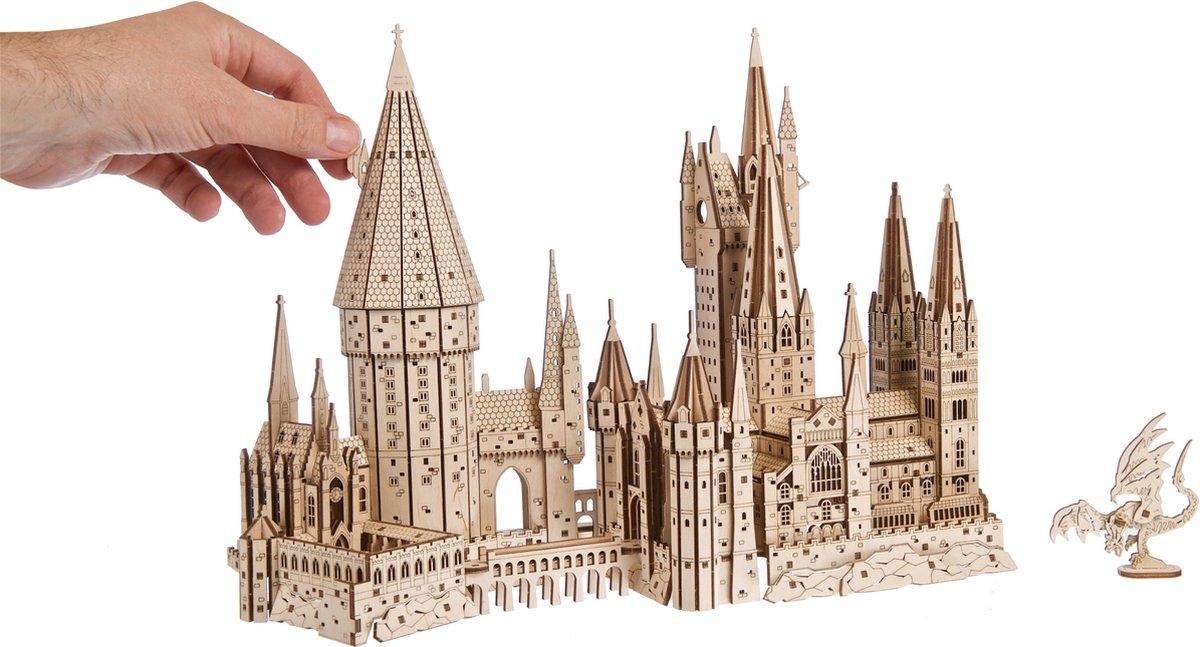 Hogwarts Magical Castle 3D Wooden Puzzle Kit - 3D Wooden Puzzle by Extoril