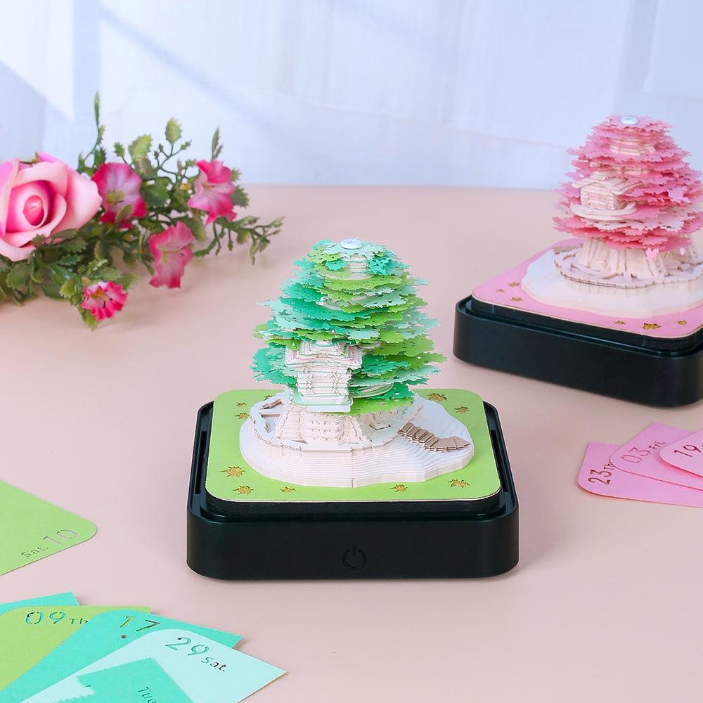 3D Art Memo Pad & Desk Calendar 2026 - home decor by Extoril