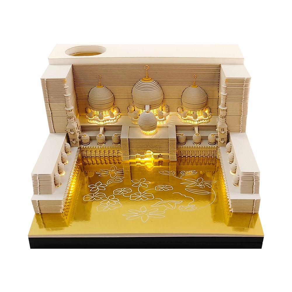 3D Art Memo Pad & Desk Calendar 2026 - home decor by Extoril