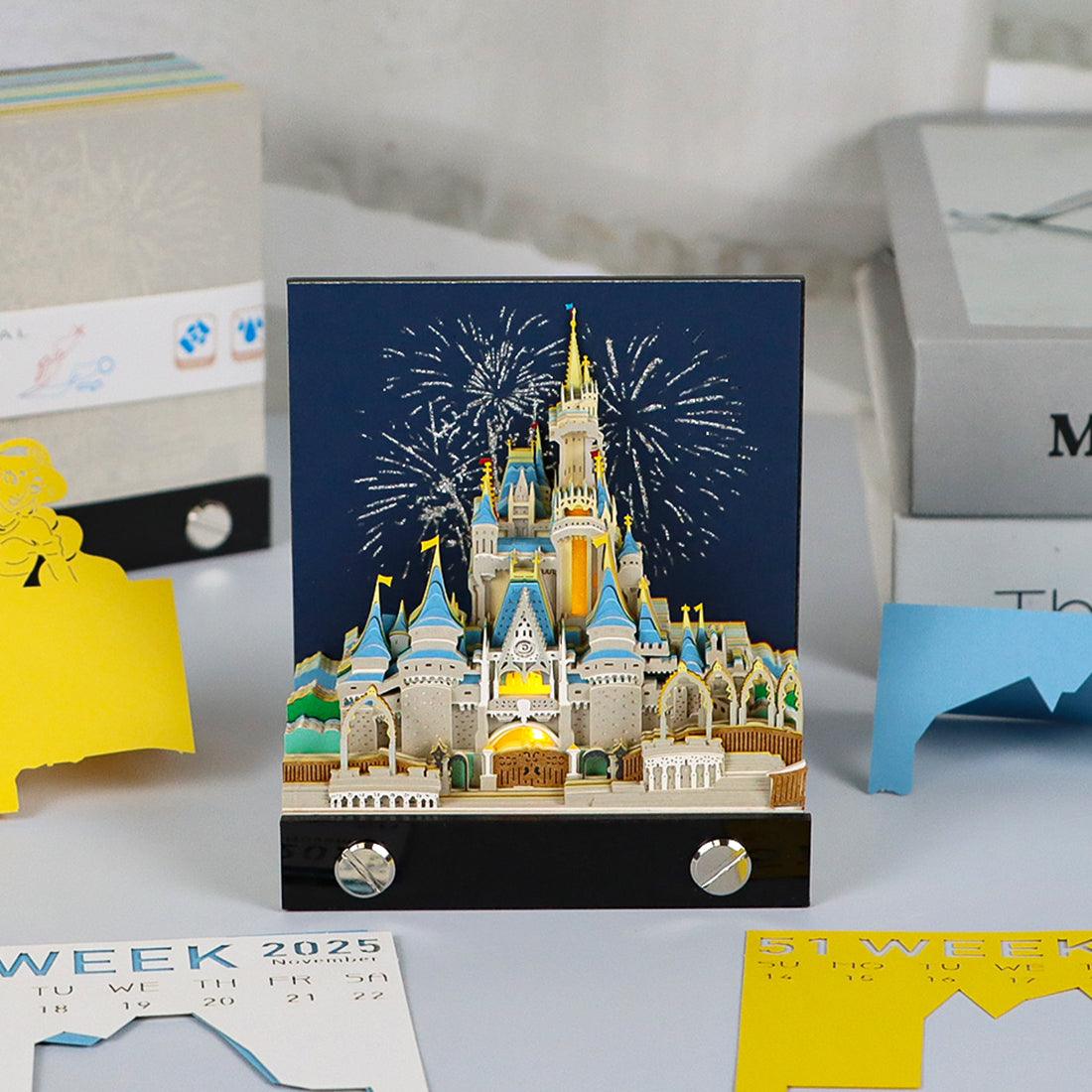 3D Art Memo Pad & Desk Calendar 2026 - home decor by Extoril