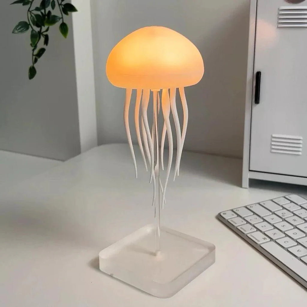 7-Color Changing LED RGB Night Light Jellyfish Lamp with Sound Activation - home decor by Extoril