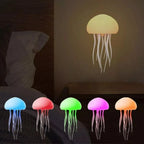 7-Color Changing LED RGB Night Light Jellyfish Lamp with Sound Activation - home decor by Extoril