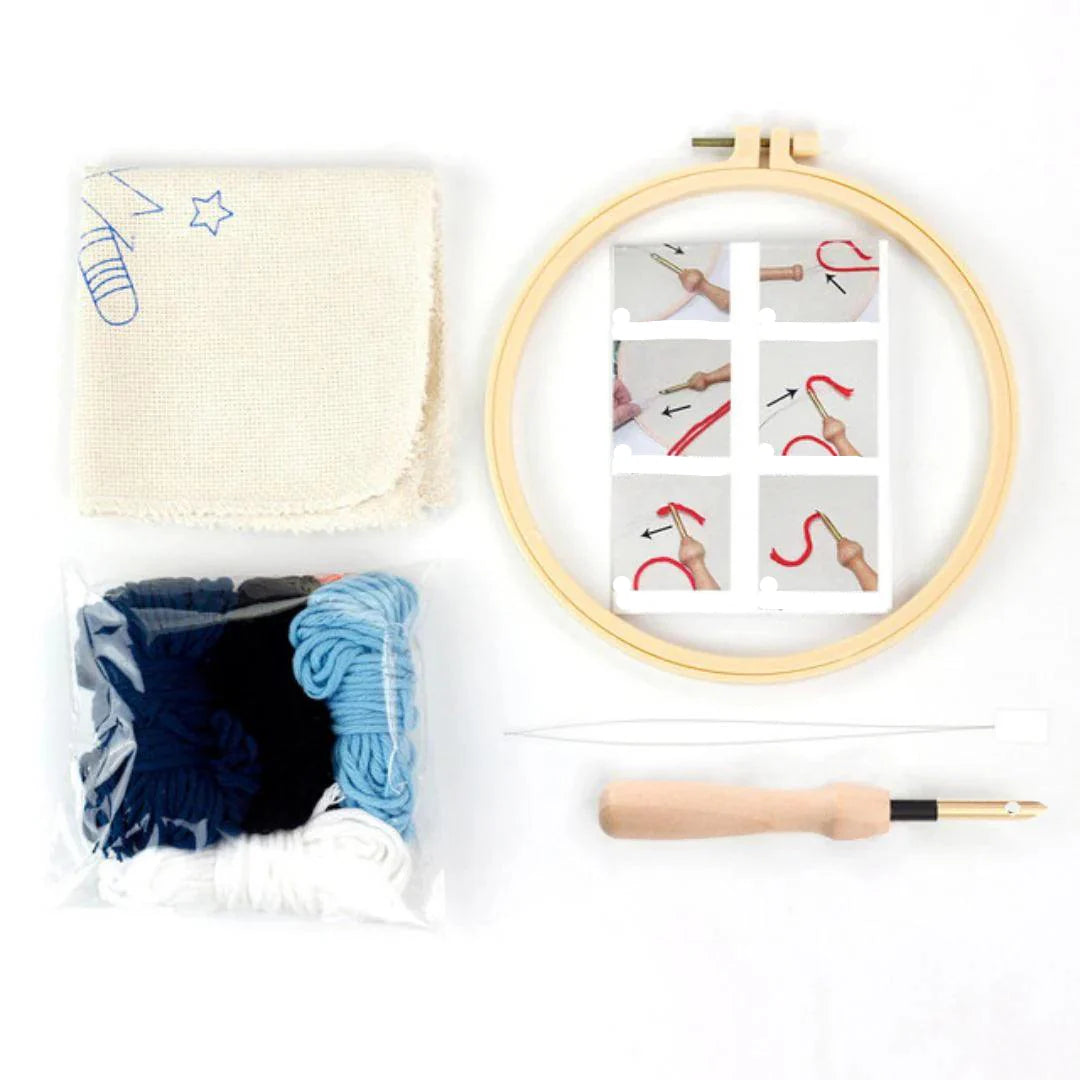 Customizable Punch Needle Embroidery Kit - Needle by Extoril
