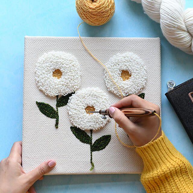 Customizable Punch Needle Embroidery Kit - Needle by Extoril