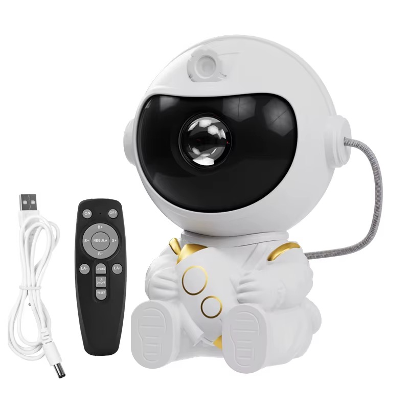 Astronaut Star Projector Galaxy Night Light with Remote - Gadget by Extoril