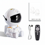 Astronaut Star Projector Galaxy Night Light with Remote - Gadget by Extoril