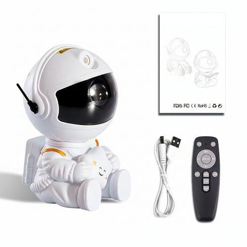 Astronaut Star Projector Galaxy Night Light with Remote - Gadget by Extoril