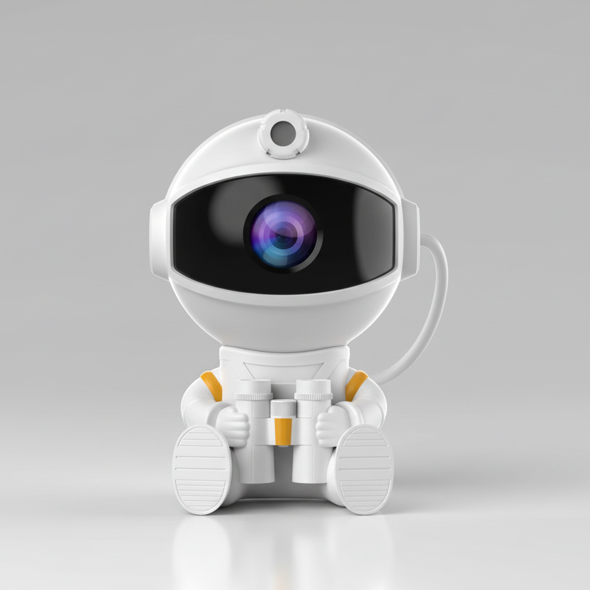 Astronaut Star Projector Galaxy Night Light with Remote - Gadget by Extoril