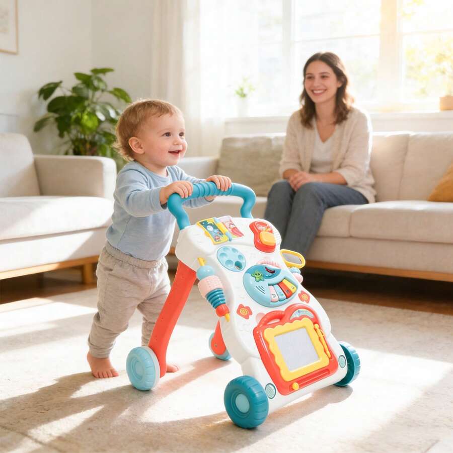 Baby Push Walker Activity Center With Music - Gadget by Extoril